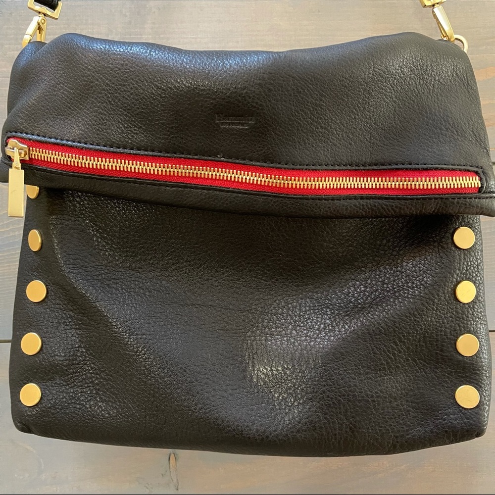 Hammitt Large VIP black red gold